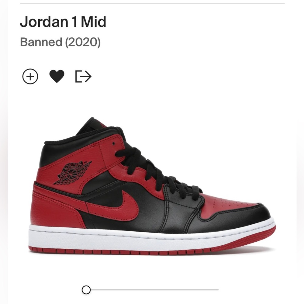 Air Jordan 1 Mid Banned (2020)